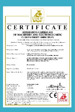 CE certificate